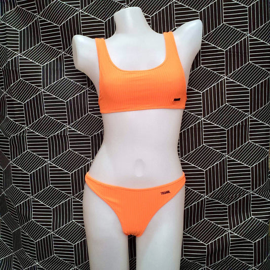 Authentic Australian Triangl Swimwear Swimsuit - ULTRALIGHT-POP ORANGE