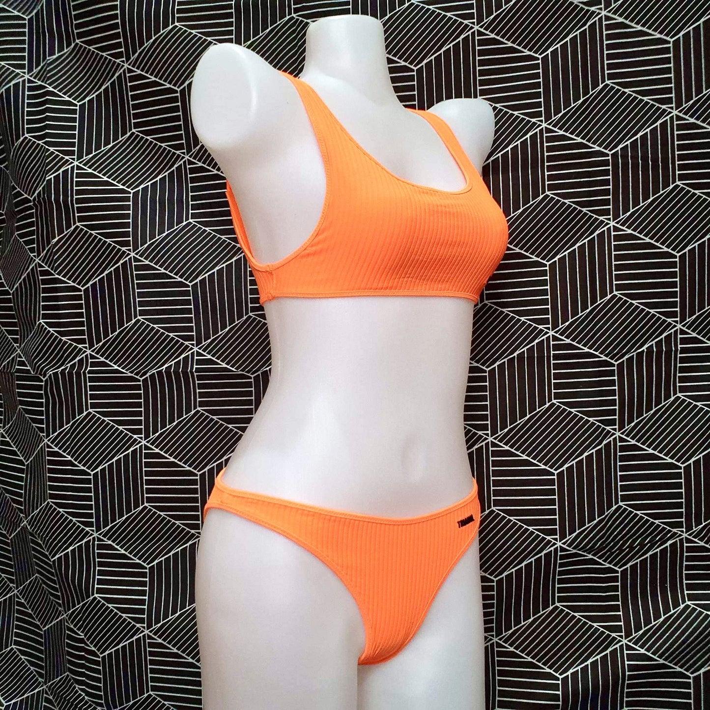 Authentic Australian Triangl Swimwear Swimsuit - ULTRALIGHT-POP ORANGE