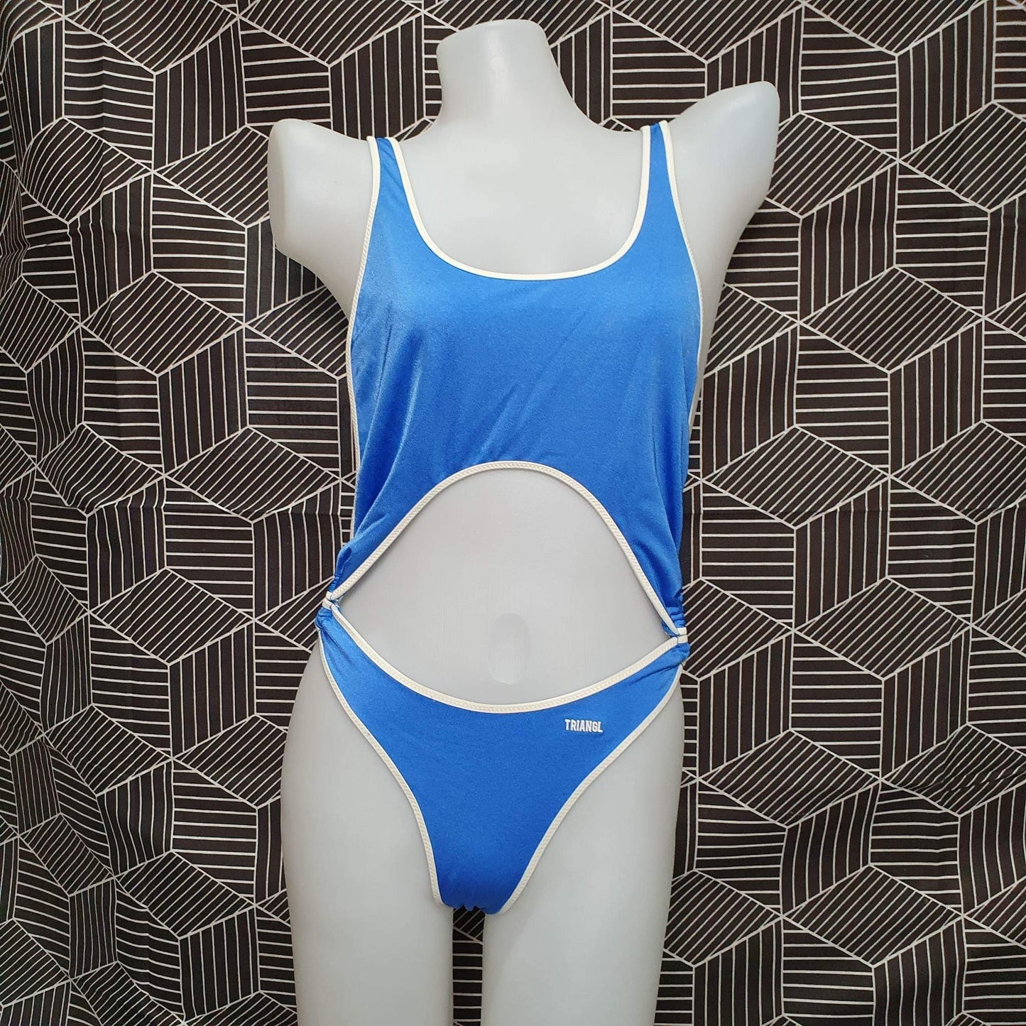 Authentic Australian Triangl Swimwear Swimsuit - FANTAIL - BLUE