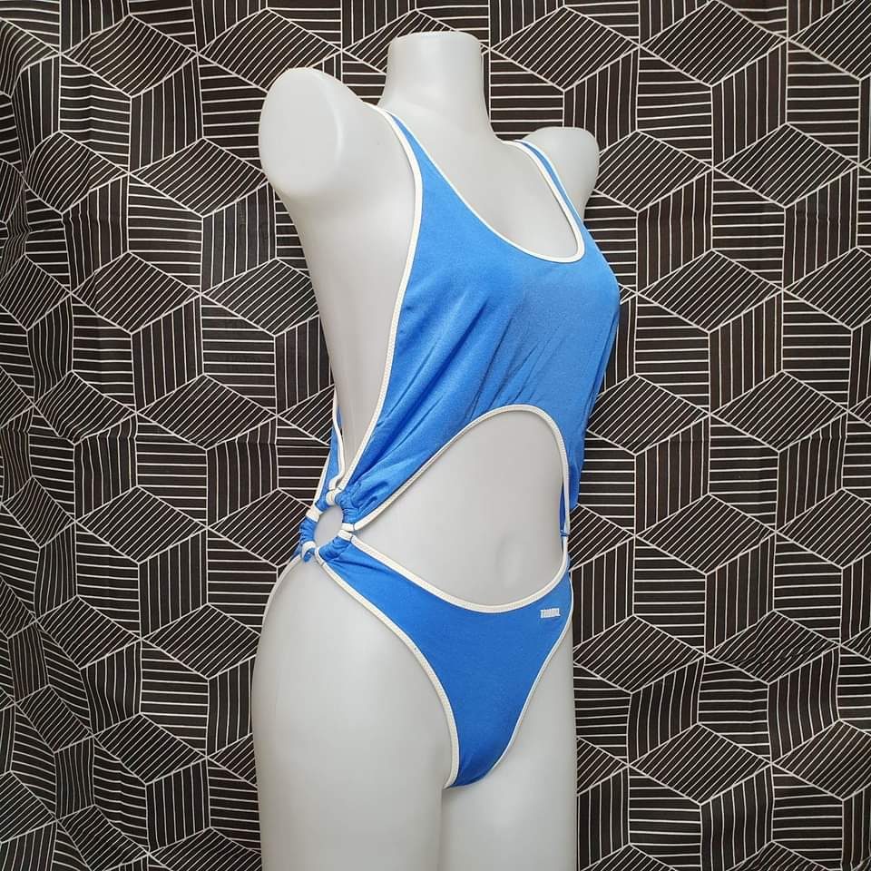 Authentic Australian Triangl Swimwear Swimsuit - FANTAIL - BLUE