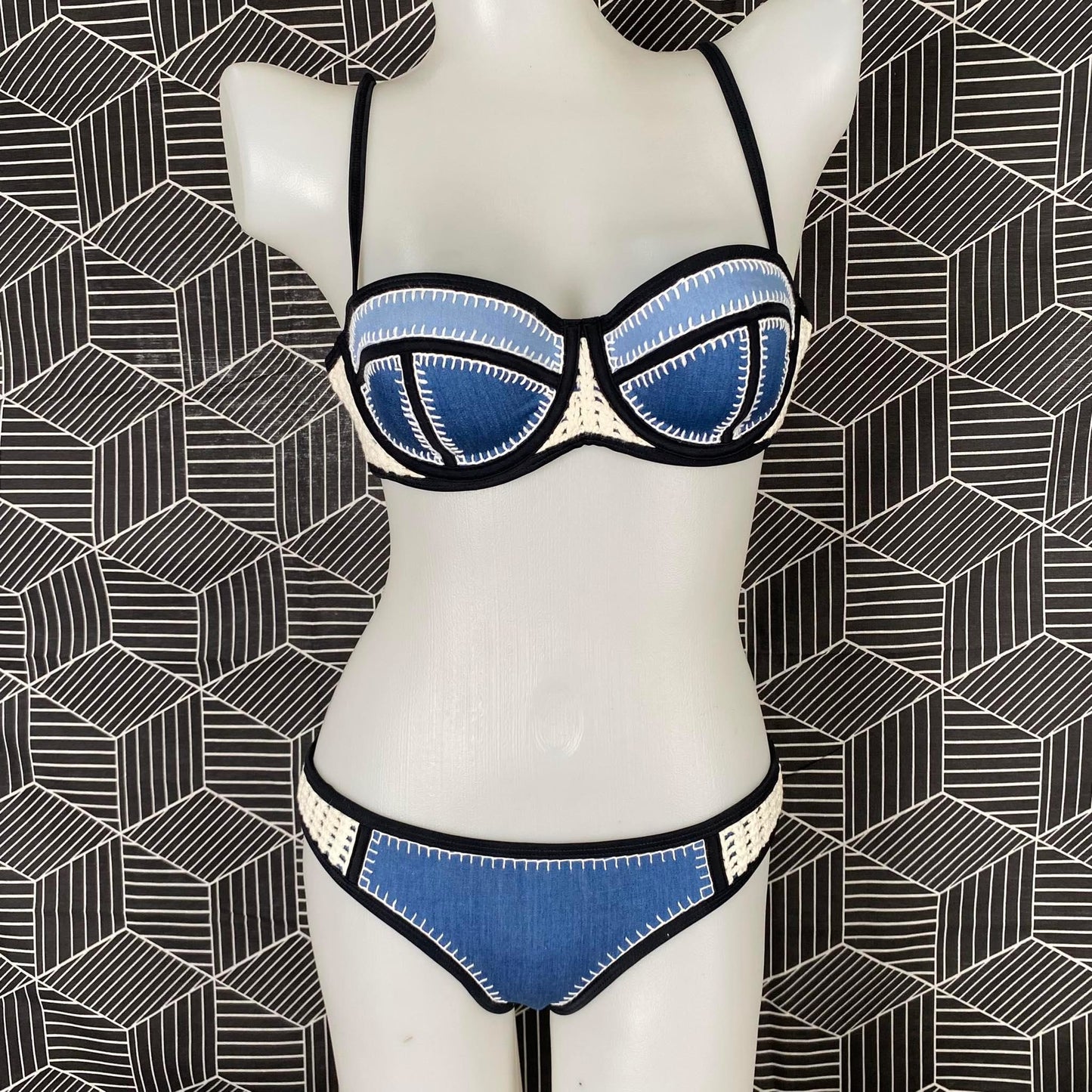 Authentic Australian Triangl Swimwear Swimsuit - Brigitte - Moondance-Top