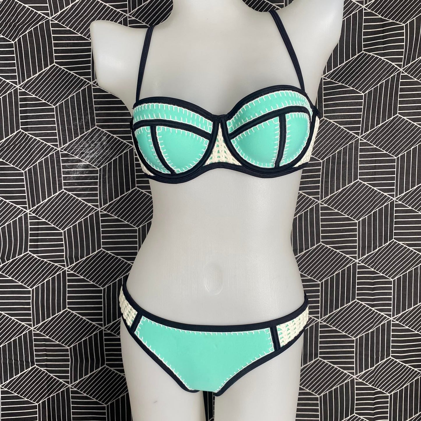 Authentic Australian Triangl Swimwear Swimsuit - Brigitte - Lovers Lane-Top