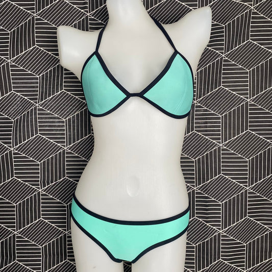 Authentic Australian Triangl Swimwear Swimsuit - Miami Mint - Neoprene-Bottom