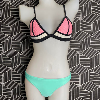 Authentic Australian Triangl Swimwear Swimsuit - Bambi - Bubble Mint-Bottom