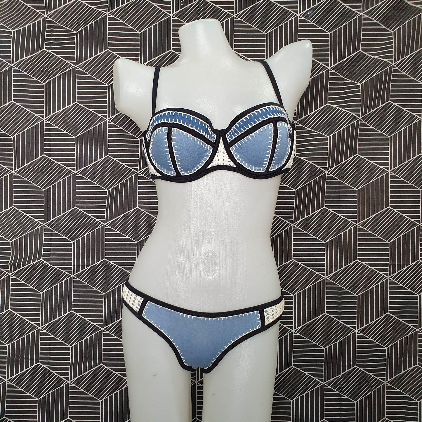 Authentic Australian Triangl Swimwear Swimsuit - Brigitte - American Girl-Bottom