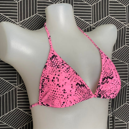 Authentic Australian Triangl Swimwear Swimsuit - KEA - PINK PYTHON - TOP