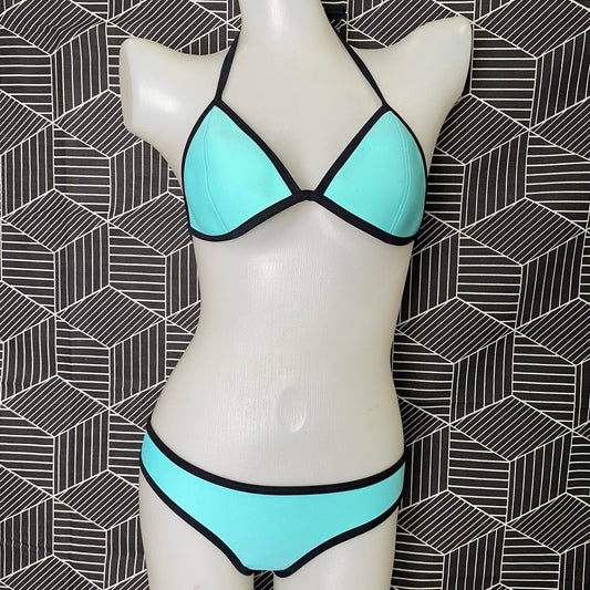 Authentic Australian Triangl Swimwear Swimsuit - Santa Rosa Splash - Neoprene-Top