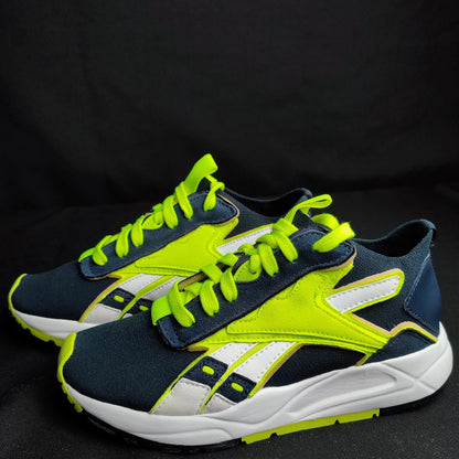 Reebok Blue/Yellow Green Rubber Shoes Bolton Sock VB LO Unisex (FU7555) - Phase-out Model