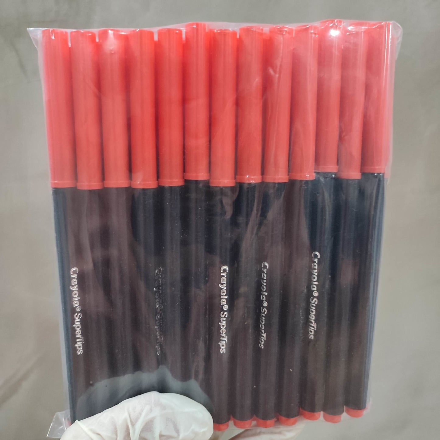 Crayola SuperTips (Black Body) - Factory Pull-out