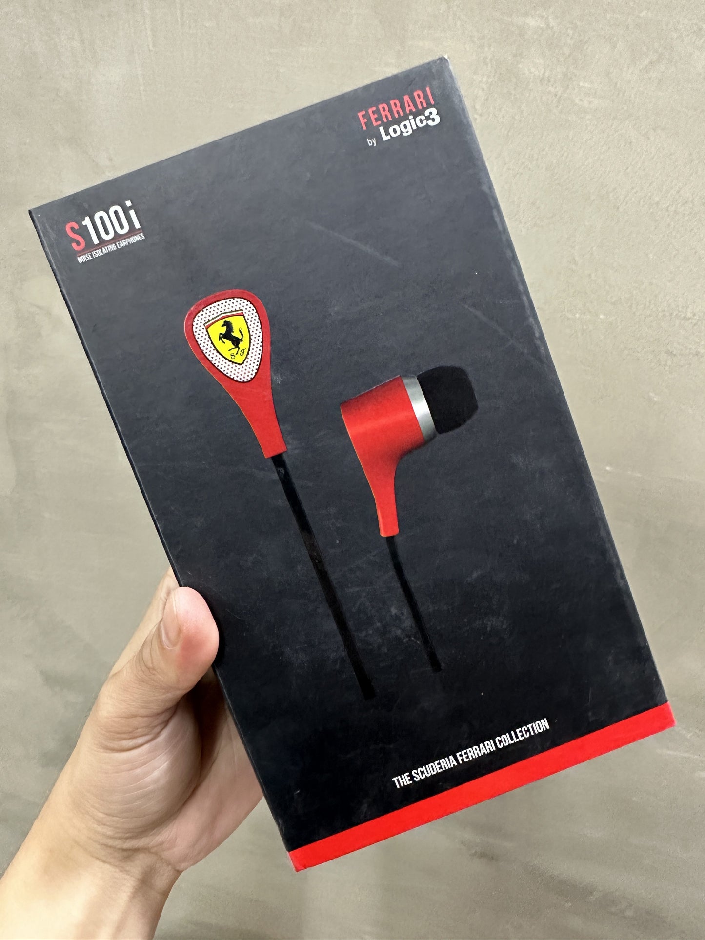 Ferrari Scuderia S100i Noise Isolating Earphone