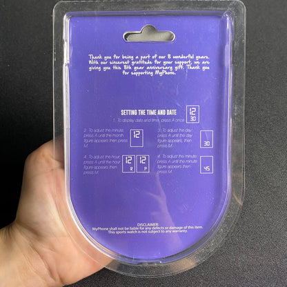 AS IS-MyPhone Sports Watch (Dead Battery Already)