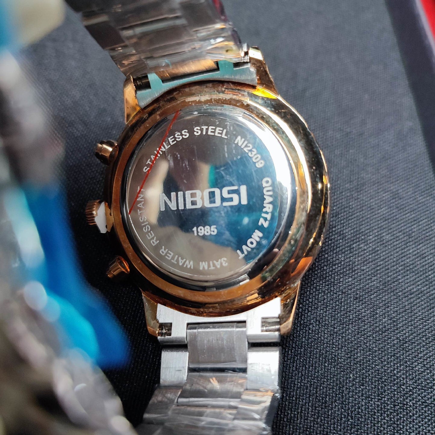 (BGKQFM)2309S1 Nibosi Pira Watch With 30m Battery Box Waterproof