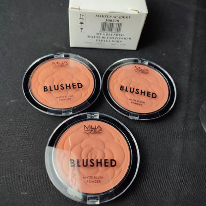 MUA Make Up Academy Blushed Matte Blush Powder - International Mall Pull-out