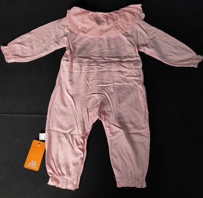 Baby Girl Clothes Long Sleeve jumper jumpsuit romper 100% Cotton - Size: 73/48