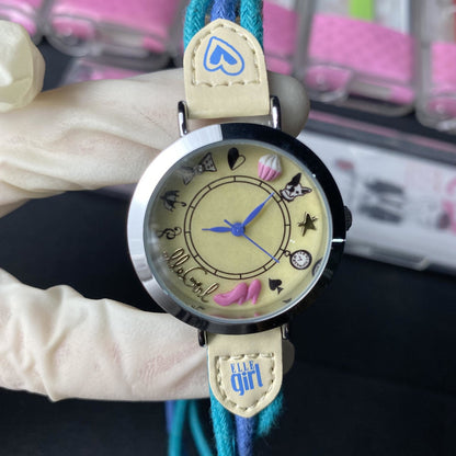 Girl Elle Watch Blue Green(GW40095S03X)