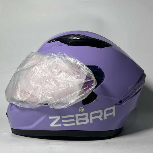 Zebra Dual Visor Full Face Helmet 2024 Alistair (Purple)