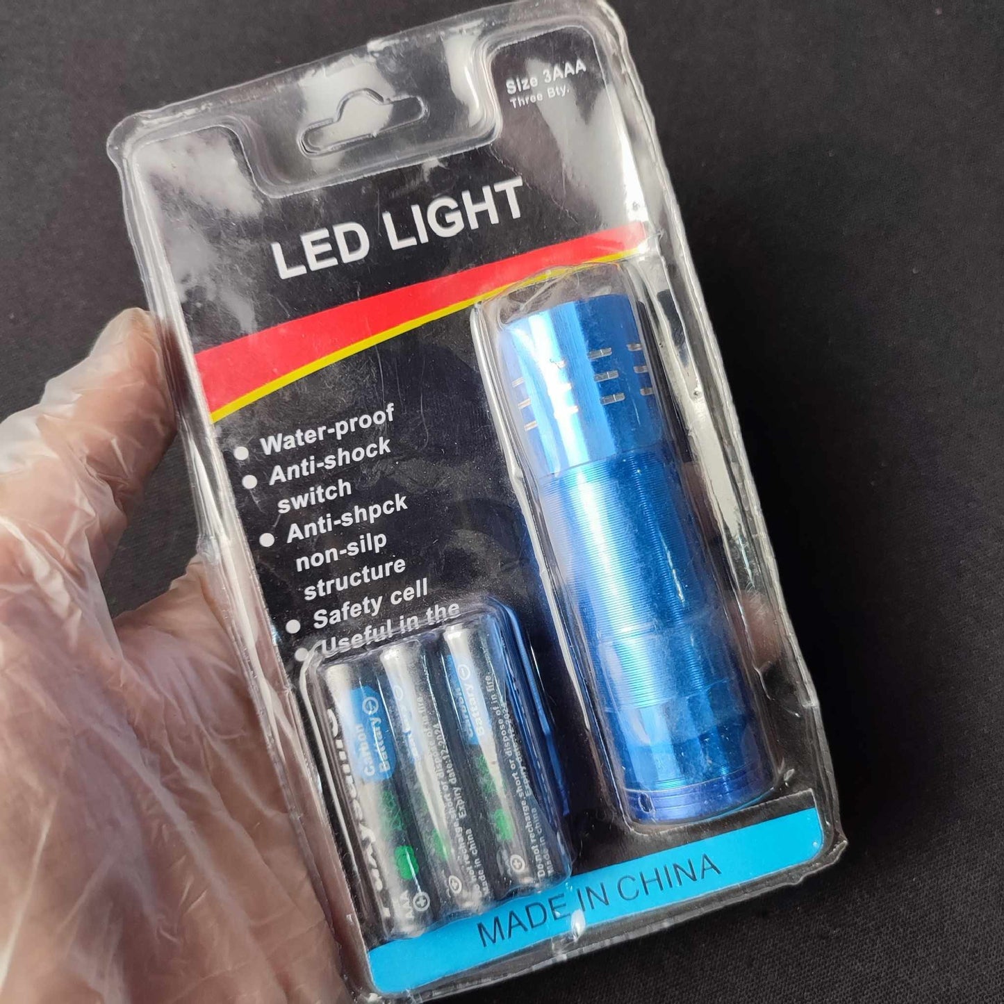 Led Light Flashlight - Triple A