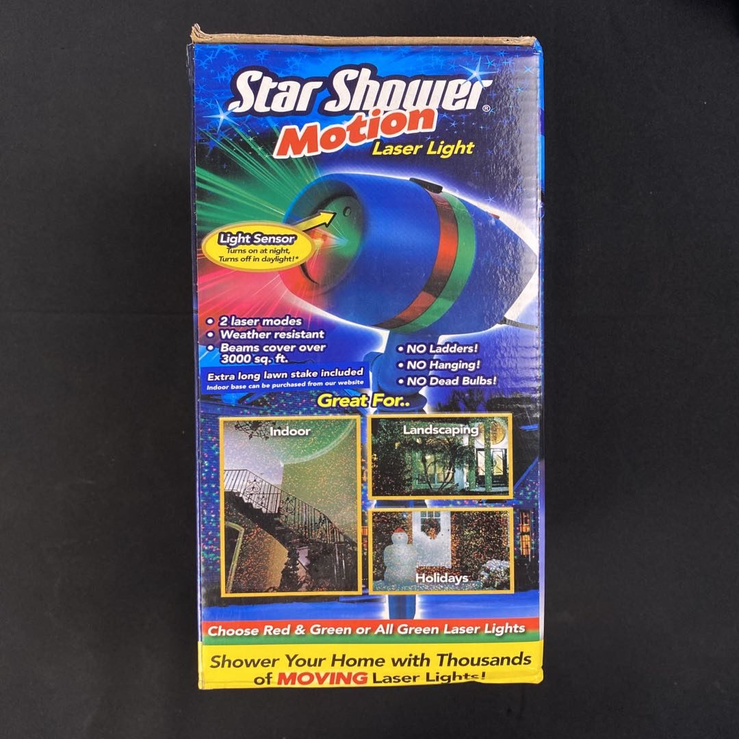 ??Star Shower Motion Laser Light [5 Meters Cable]