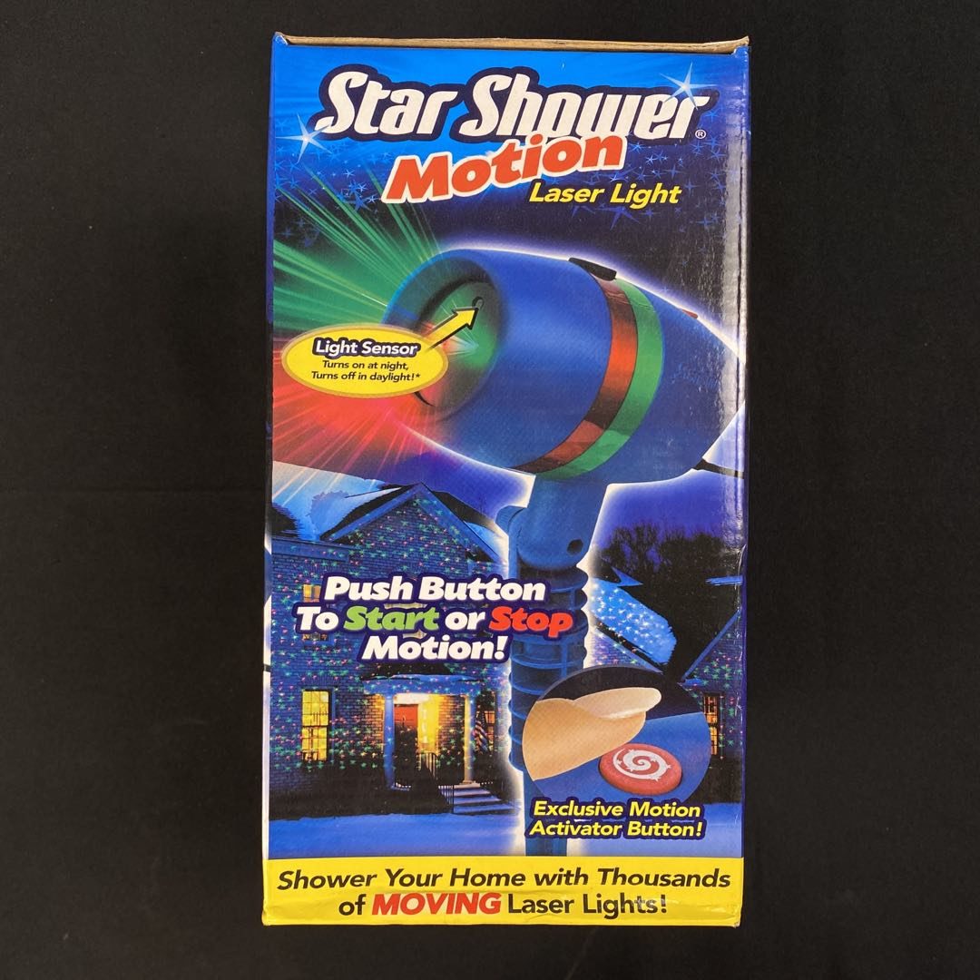 ??Star Shower Motion Laser Light [5 Meters Cable]