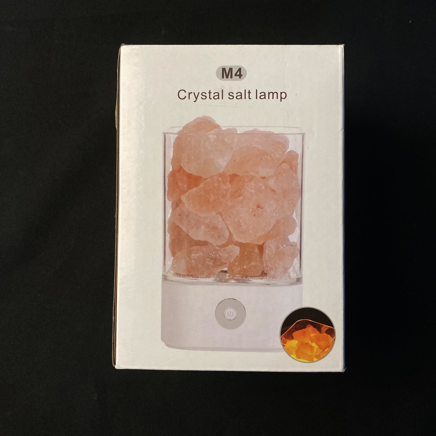 M4 Bedside Crystal Himalayan Salt Lamp 620g