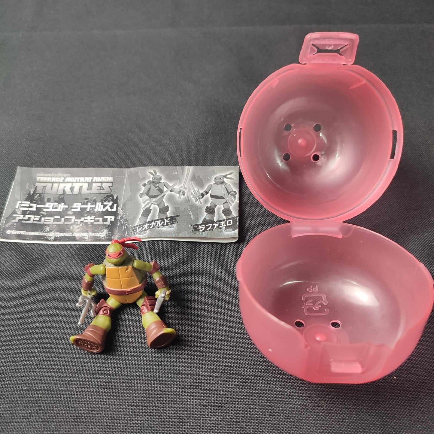 2012 TMNT Gashapon Takara Tomy Arts Capsule Toys - Factory Pull-out