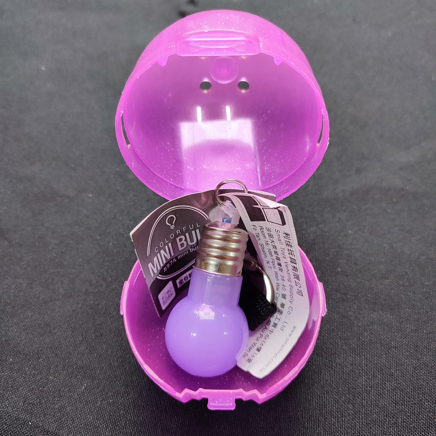 Koro Koro Colorful Mini LIght Bulb Necklace Gashapon Capsule Toys - Factory Pull-out