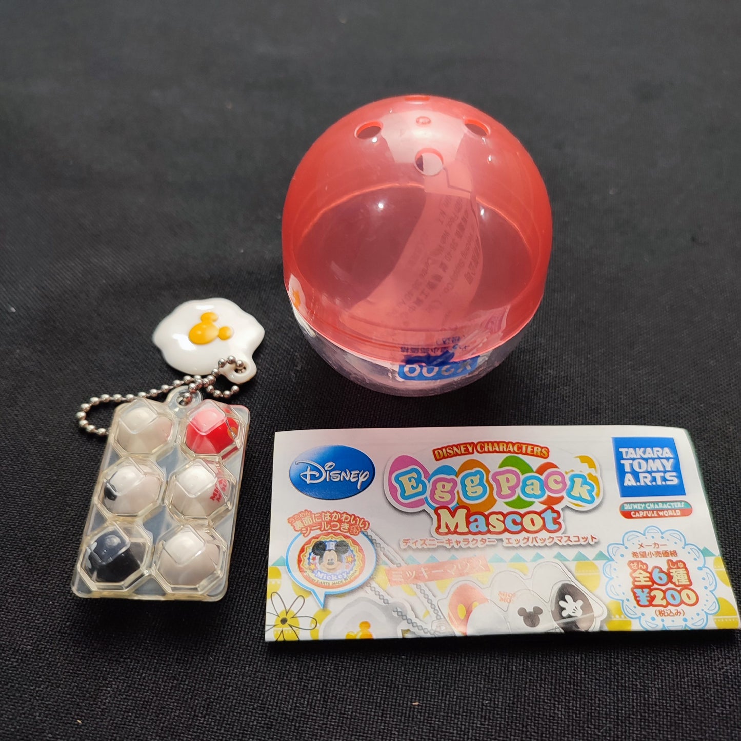 Disney Characters Egg Pack Mascot Gashapon Capsule Toys - Factory Pull-out