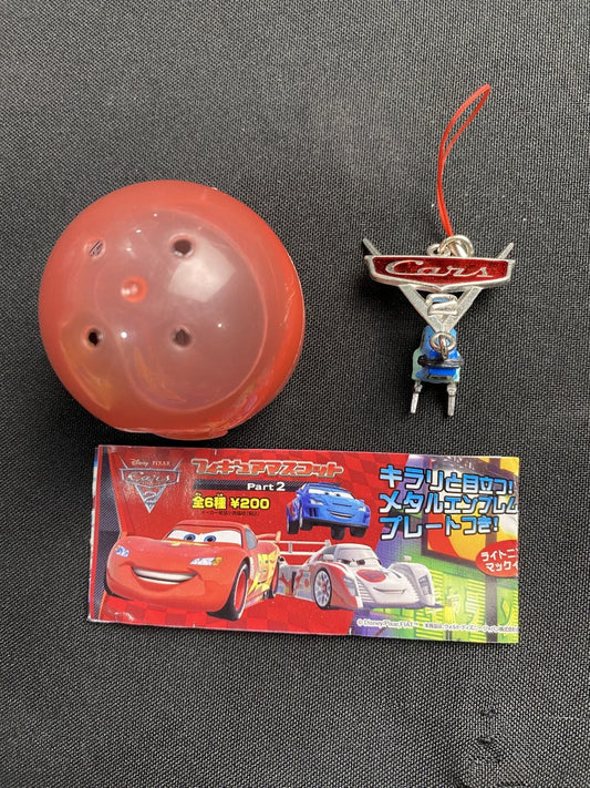 Takara Tomy Pixar Cars 2 Disney Characters Capsule World Gashapon - Factory Pull-out