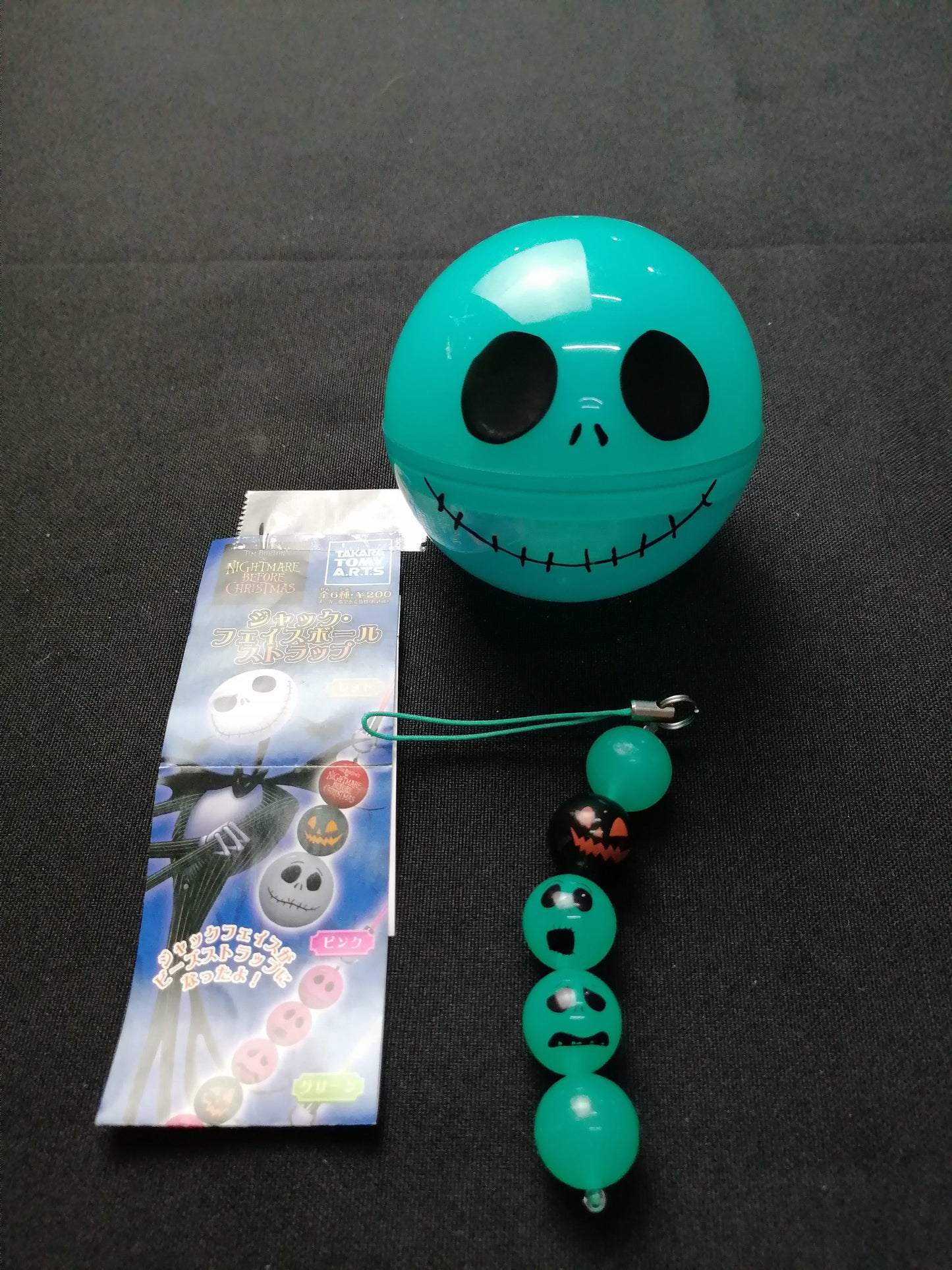 Takara Tomy Nightmare Before Christmas Jack Gashapon - Factory Pull-out