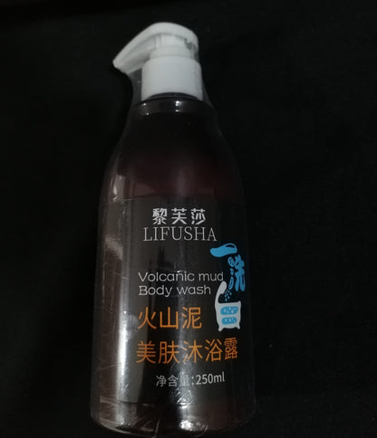 ??LIFUSHA 250ML Volcanic Mud Body Wash