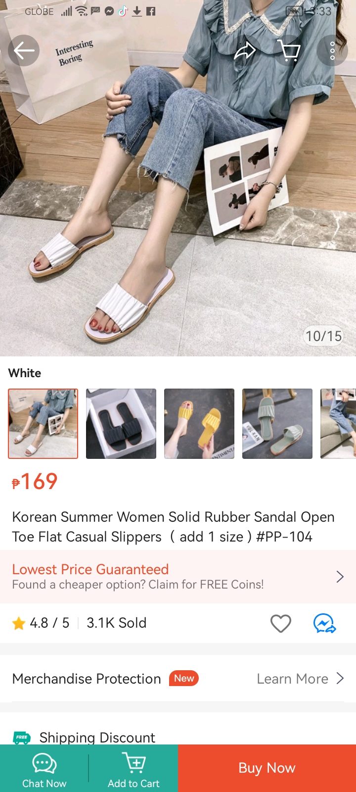 Rubber Summer Women Slippers Open Toe Flat