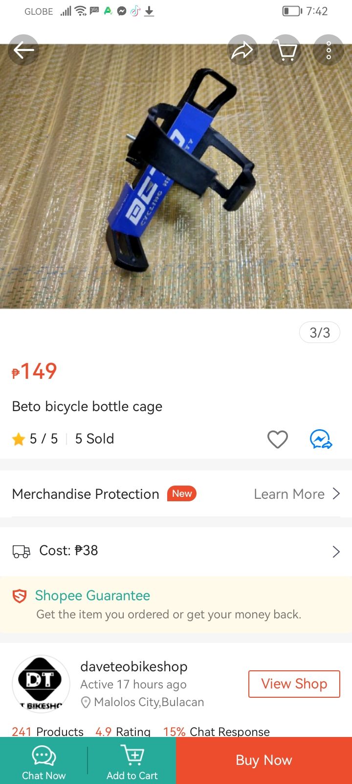 ????Beto Cycling Necessity - Bottle Cage