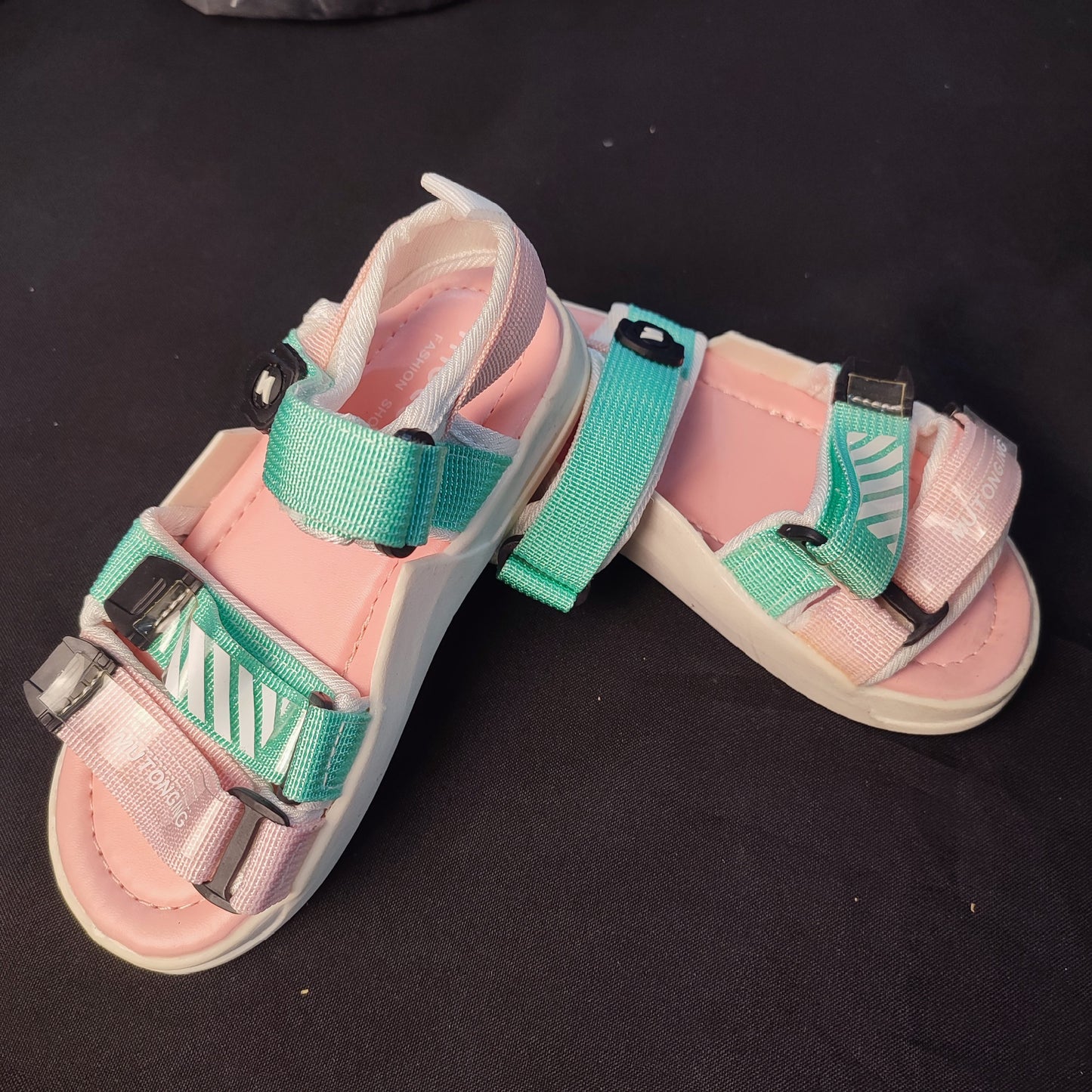 (HQ0K1)Sepatu Sandal Casual Anak Laki-Laki / Perempuan Bahan Kanvas