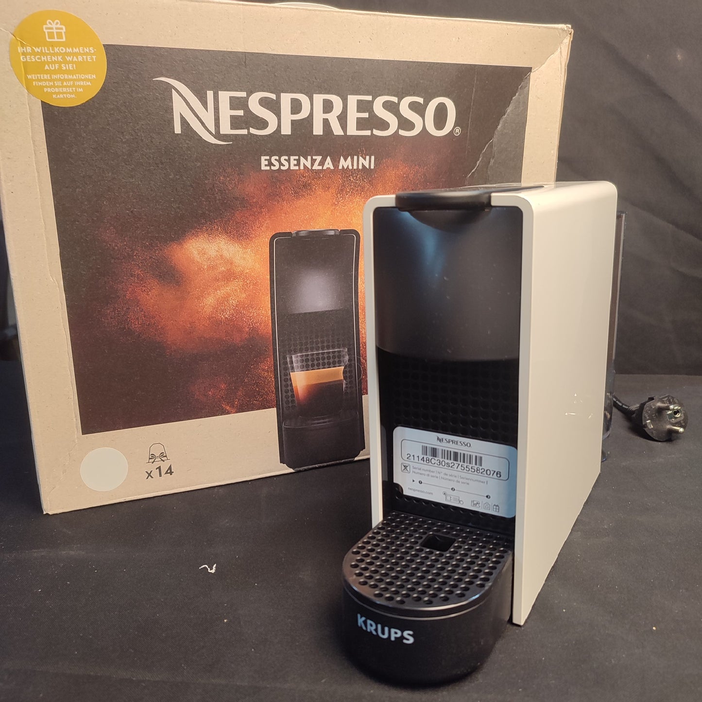 Nespresso Essenza Mini Singapore Mall Pull-out