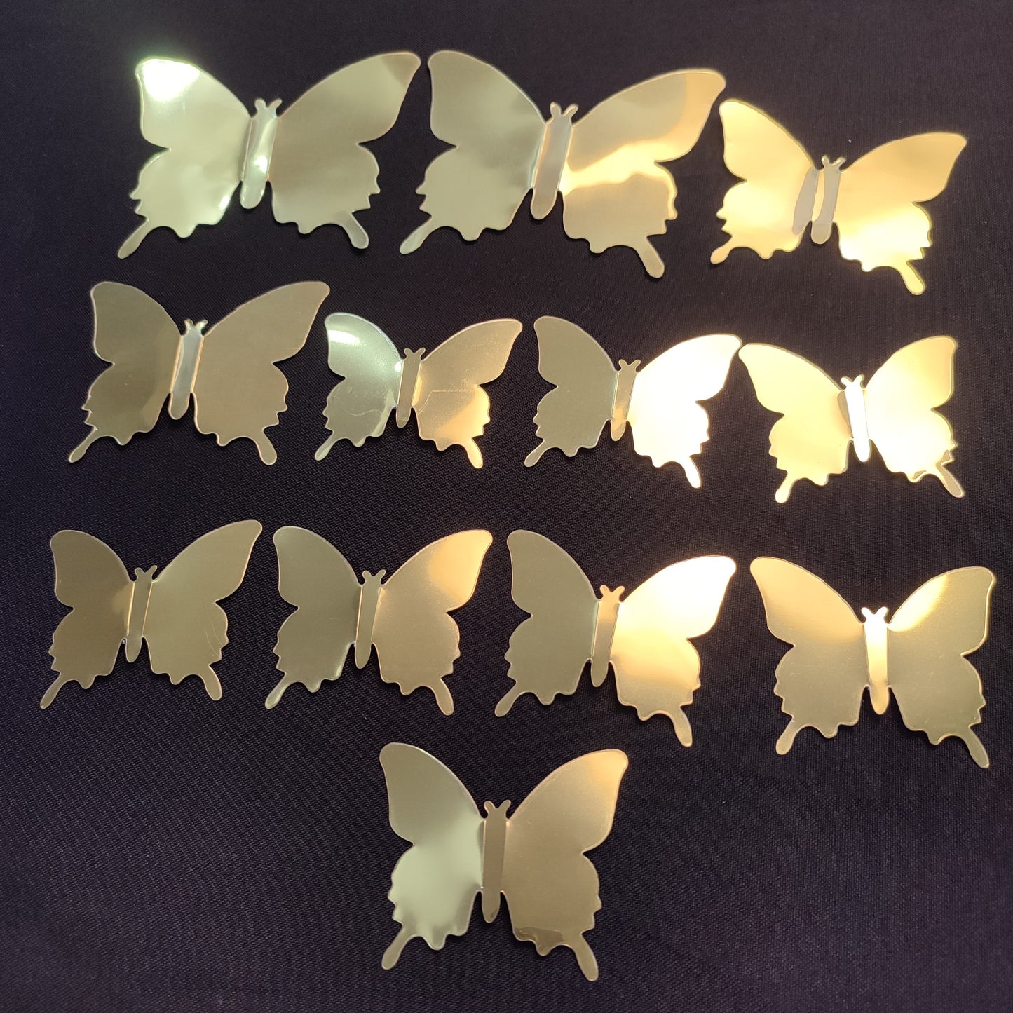 12 Pcs 3D Butterfly Wall Decoration