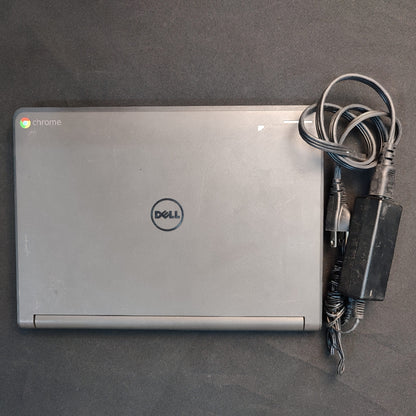 Pre-loved Chromebook Dell P22T Laptop with Charger (16GB/32GB ROM)