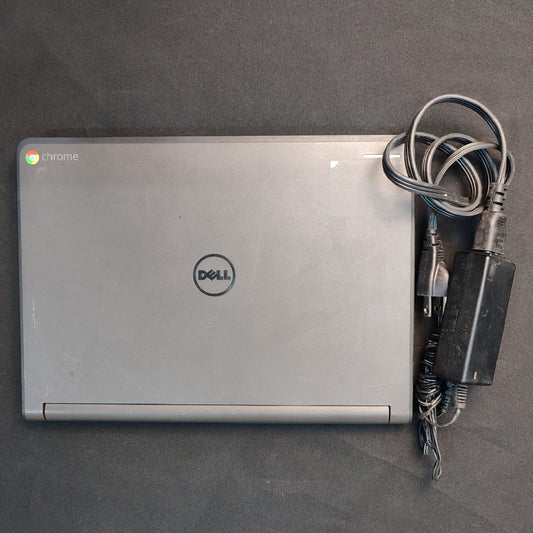 Pre-loved Chromebook Dell P22T Laptop with Charger (16GB/32GB ROM)