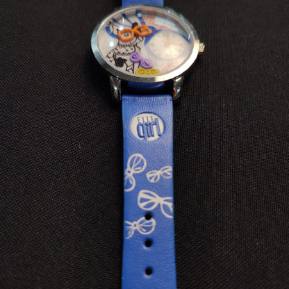 Girl Elle Watch Blue Dog With Glass (GW4009P03X)