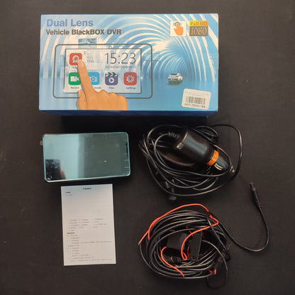 ZF04 Dual Lens Vehicle Blackbox DVR without Micro SD