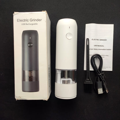 BY800 Electric Grinder USB Rechargeable - Simple White