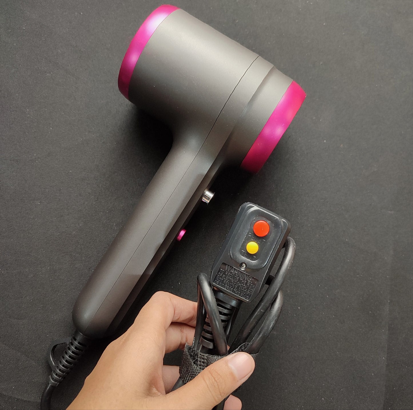 D52 Negative Ion Hair Dryer - Grey