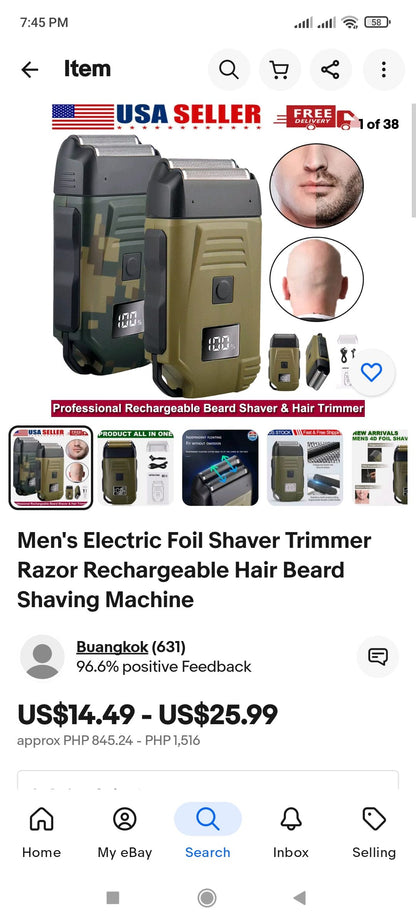 JK-2079 Shaver - Army Green