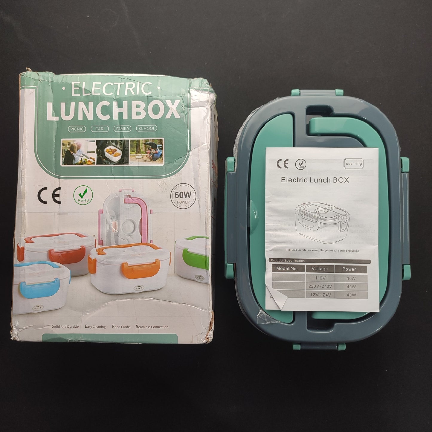 DFH-001 Electric Lunch Box - Green