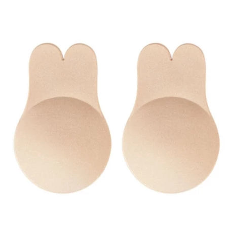 Rabbit Ear Style Nipple Silicone Bra - 1 Pair
