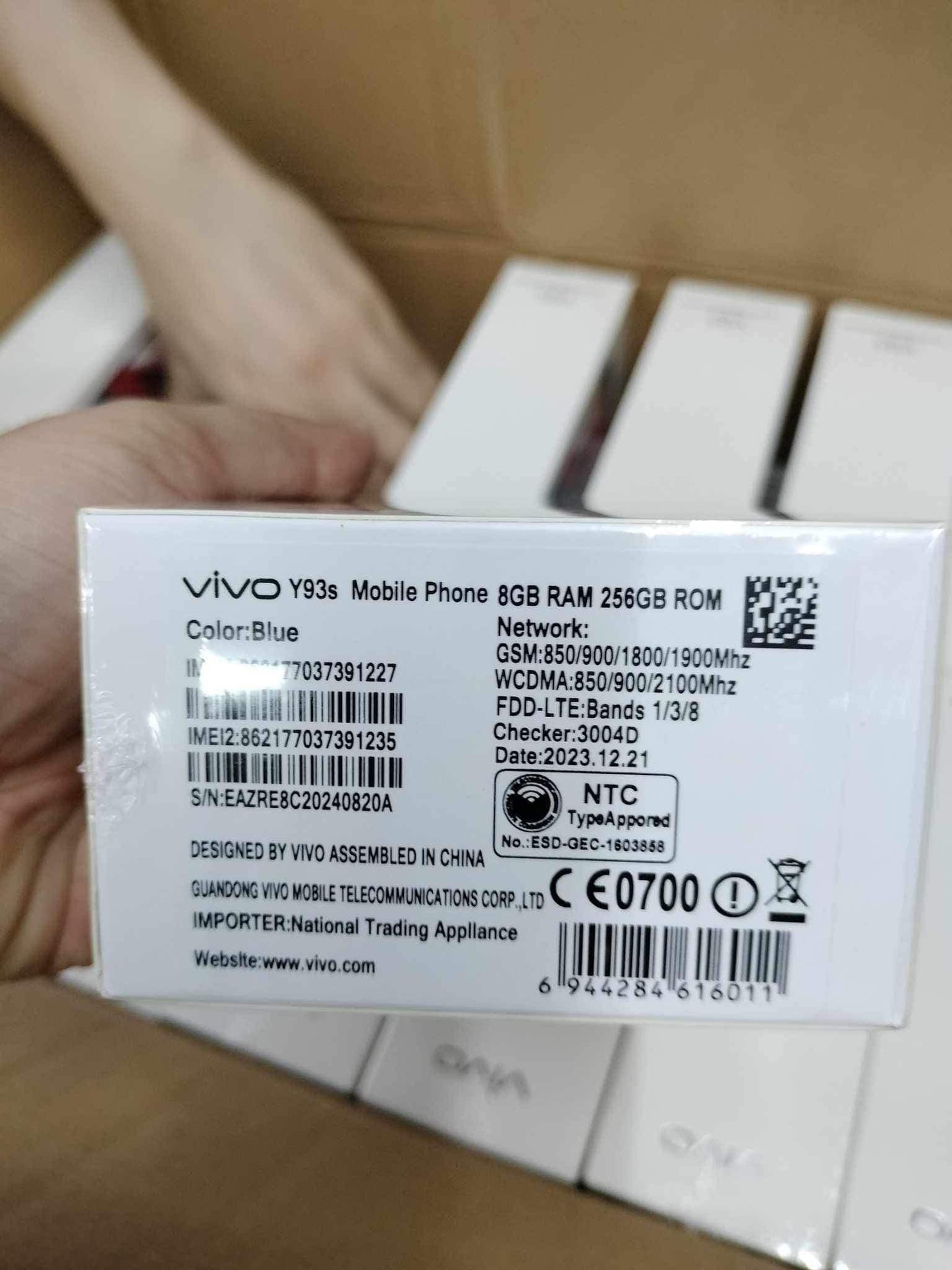 [PO] Vivo Y93 8GB/256GB