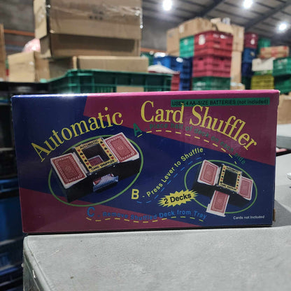 Automatic 2 Decks Card Shuffler