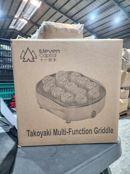 Eleven Capital Takoyaki Multi-Function Griddle