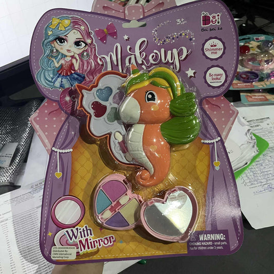 Bei bei ke Makeup Angel Shimmer Me Makeup Set with Mirror (Seahorse) - No. X1B078
