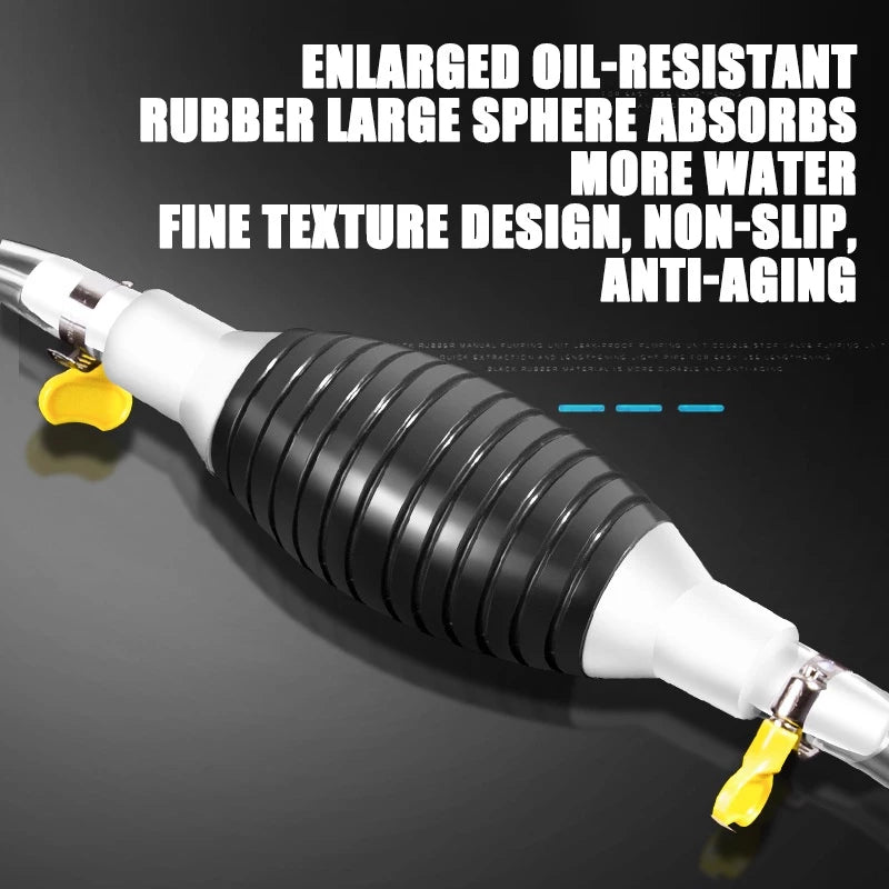 Car Manual Fuel Pump Rubber Tube - 1 Meter