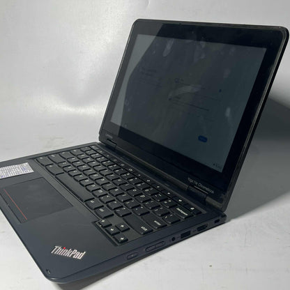 Pre-loved Lenovo Thinkpad Yoga 11E Flippable Touchscreen Chromebook Laptop - CLASS B